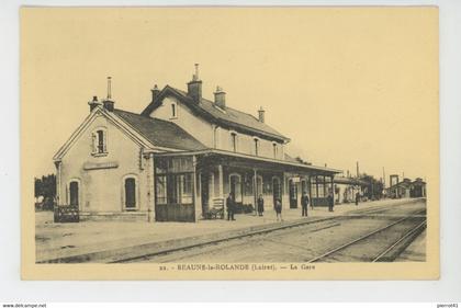 BEAUNE LA ROLANDE - La Gare
