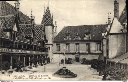 CPA Beaune Hospices De Beaune Hotel Dieu Salle St Louis