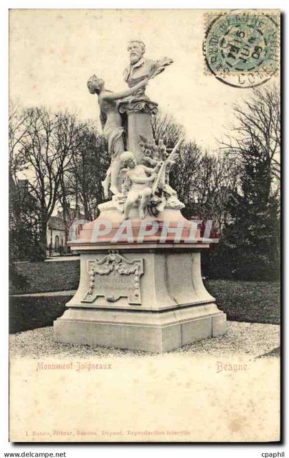 CPA Monument Joigneaux Beaune