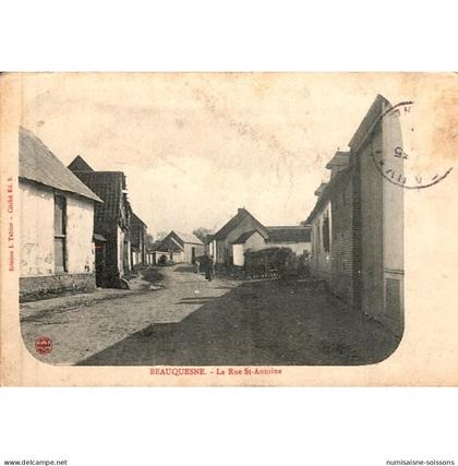 80600 - BEAUQUESNE - LA RUE ST-ANTOINE