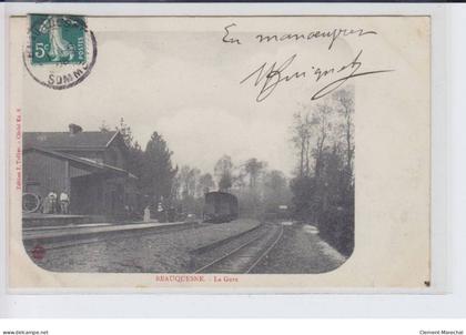 BEAUQUESNE: la gare - très bon état