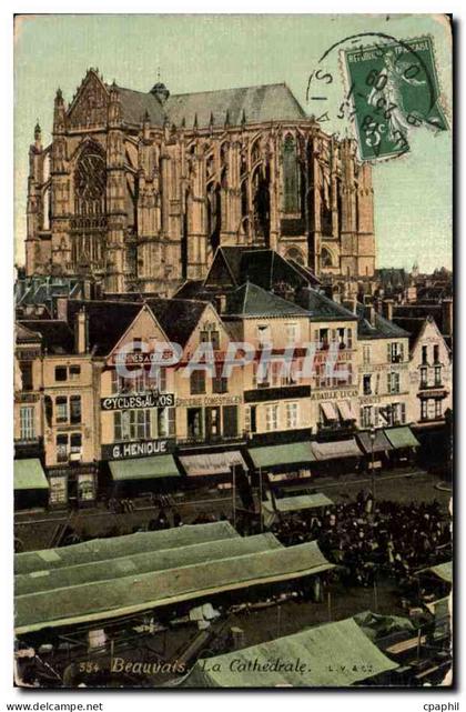 CPA Beauvais La Cathedrale