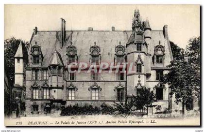 CPA Beauvais Le Palais de Justice Ancien Palais Episcopal