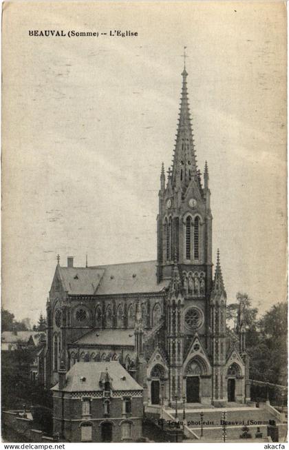 CPA Beauval eglise (1498705)