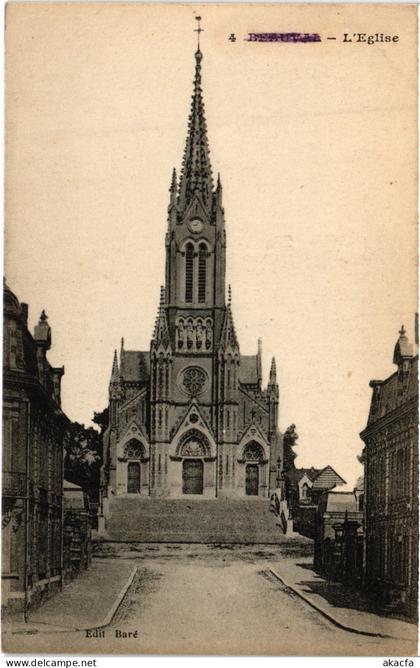 CPA Beauval eglise (1498713)