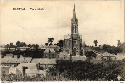 CPA Beauval vue generale (1498709)