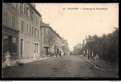 CPA Belfort, Faubourg de Montbéliard