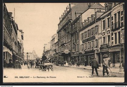 CPA Belfort, Le Faubourg de France