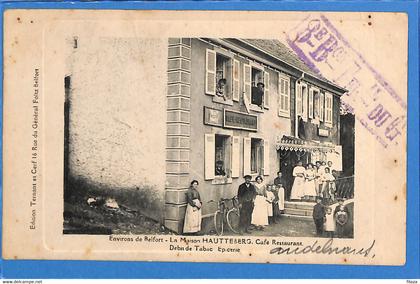 90 - Territoire de Belfort  -  La Maison Hautteberg - Cafe Restaurant - Debit de Tabac   (N5149)
