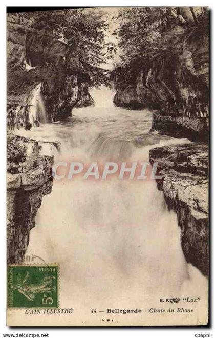 CPA Bellegarde Chute du Rhone