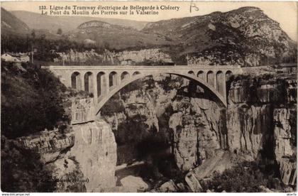 CPA BELLEGARDE Ligne Tramway electrique de BELLEGARDE a Chezery (382237)