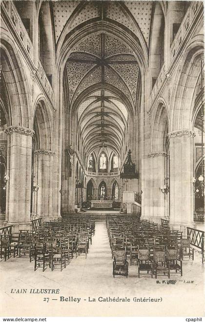 CPA Belley La Cathedrale