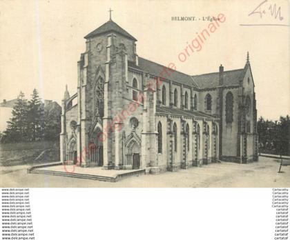 42.  BELMONT (de la Loire) . L'Eglise .