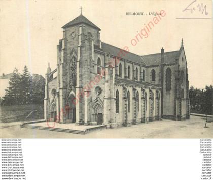 42.  BELMONT (de la Loire) . L'Eglise .