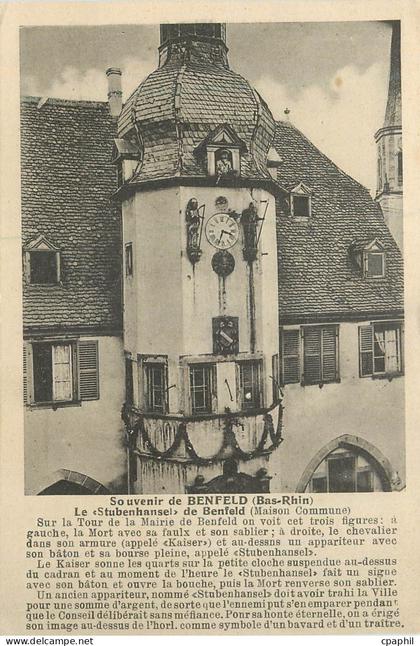 CPA Souvenir de Benfeld (Bas Rhin)