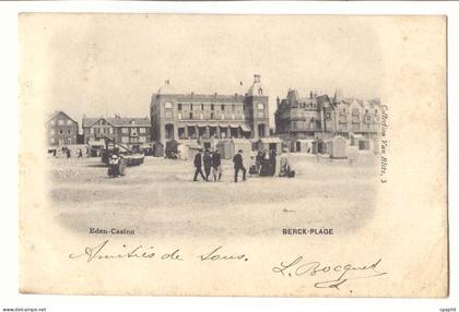 Berck plage CPA