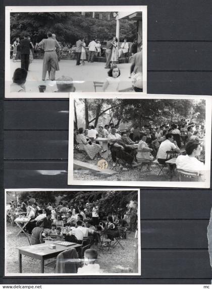 24 - Bergerac - Concours de Maillots Bergerac plage - 1950 - Photos format carte postale x9 -"Photo Bondier Bergerac"