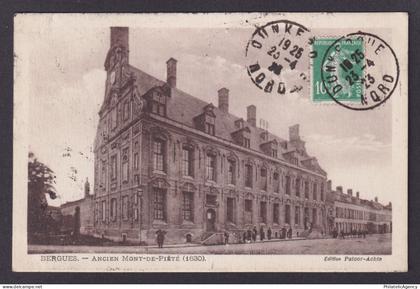 FRANCE, Postcard RPPC, Bergues, Old Mount of piety