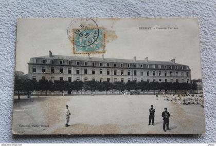 Cpa 1905, Bernay, caserne Turreau, Militaria, Eure 27