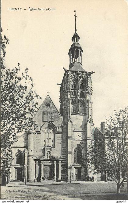CPA Bernay Eglise Sainte Croix