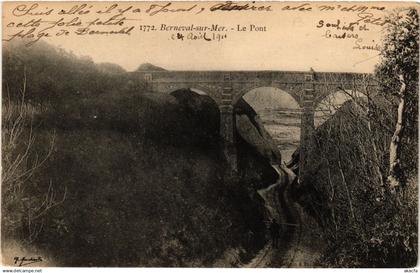 CPA BERNEVAL-sur-MER-Le Pont (348033)