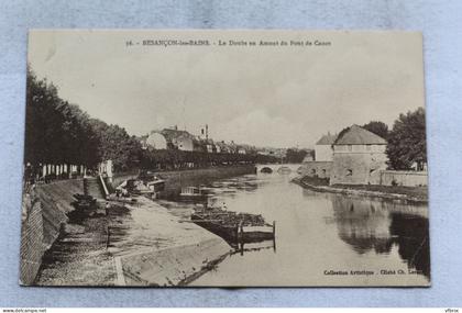 Besançon les Bains, le Doubs en amont du pont de Canot, Doubs 25
