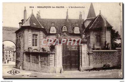 CPA Besancon L'archeveche