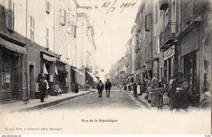 BESSEGES RUE DE LA REPUBLIQUE