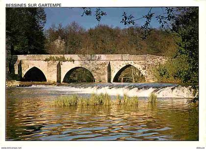 Carte Postale - 87 - Bessines sur Gartempe - Vieux Pont rénové au 15e siècle - CPM - Voir Scans Recto-Verso - Poscard -