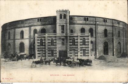 Beziers CPA Les arenes