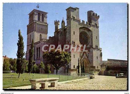 CPM Beziers la Cathedrale