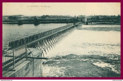 BEZONS - Le Barrage