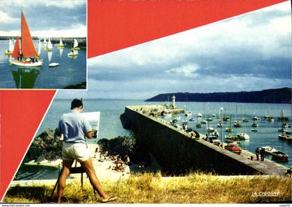 CPSM BINIC jetée de Penthièvre