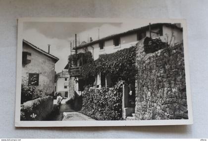 Cpsm 1949, Biriatou, restaurant Hiribarren, la terrasse, Pyrénées Atlantiques 64