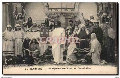 CPA Blain 1924 Les Mysteres du Christ Noces de Cana