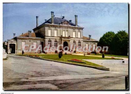 CPSM St Savin de Blaye L'Hotel de ville et ses Jardins