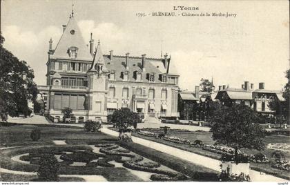 Bleneau CPA Chateau de la mothe Jarry