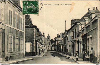 CPA Bleneau Rue d'Orleans (1478657)