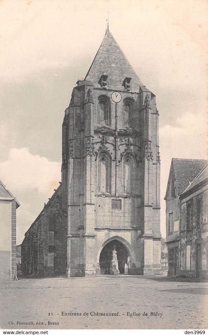 Eglise de BLEVY (Eure et Loir) - Environs de Châteauneuf