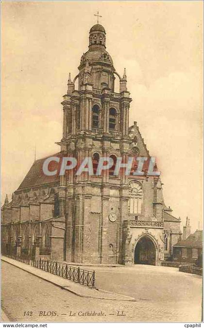 CPA Blois La Cathedrale
