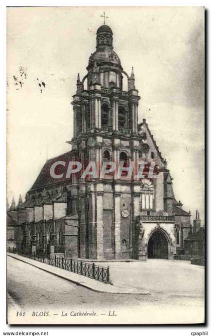 CPA Blois La Cathedrale