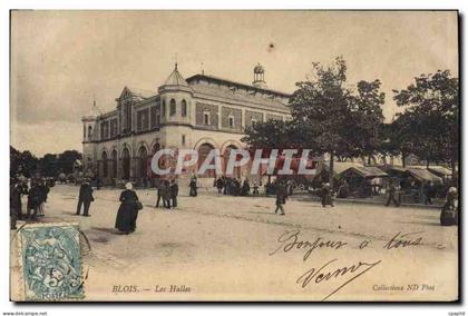 CPA Blois les Halles