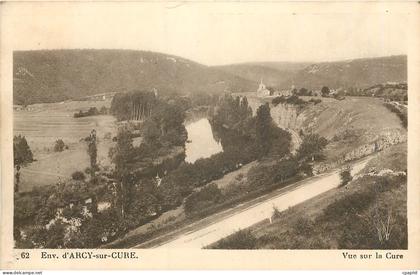 CPA Env d'Arcy sur Cure Vue sur la Cure