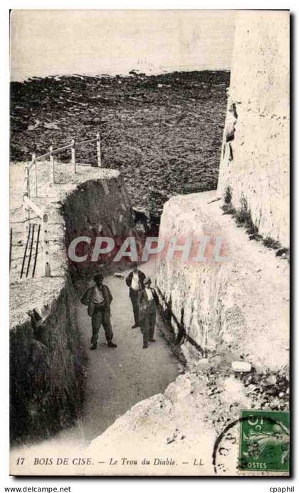 CPA Bois De Cise Le Trou Du Diable