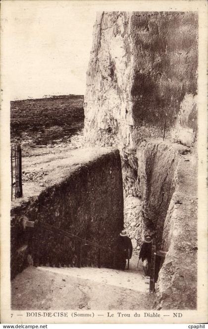 CPA Bois De Cise Le Trou Du Diable