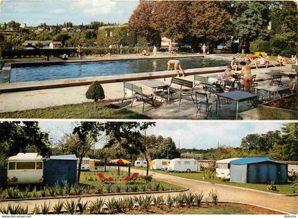 77 - Bois le Roi - En forêt de Fontainebleau - Host La Table de la Reine - Multivues - Caravanes - Piscine - CPM - Voir