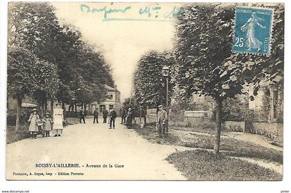 BOISSY L'AILLERIE - Avenue de la Gare