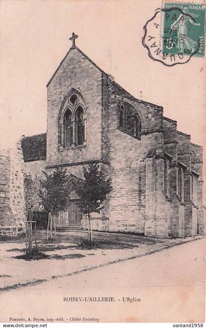 BOISSY L'AILLERIE-l'église