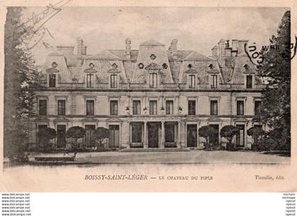 CPA 94  BOISSY SAINT LEGER - Chateau du Piple