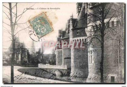 Bonnetable - Le Chateau - CPA